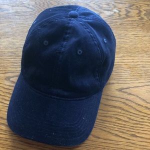 Faux velvet baseball cap